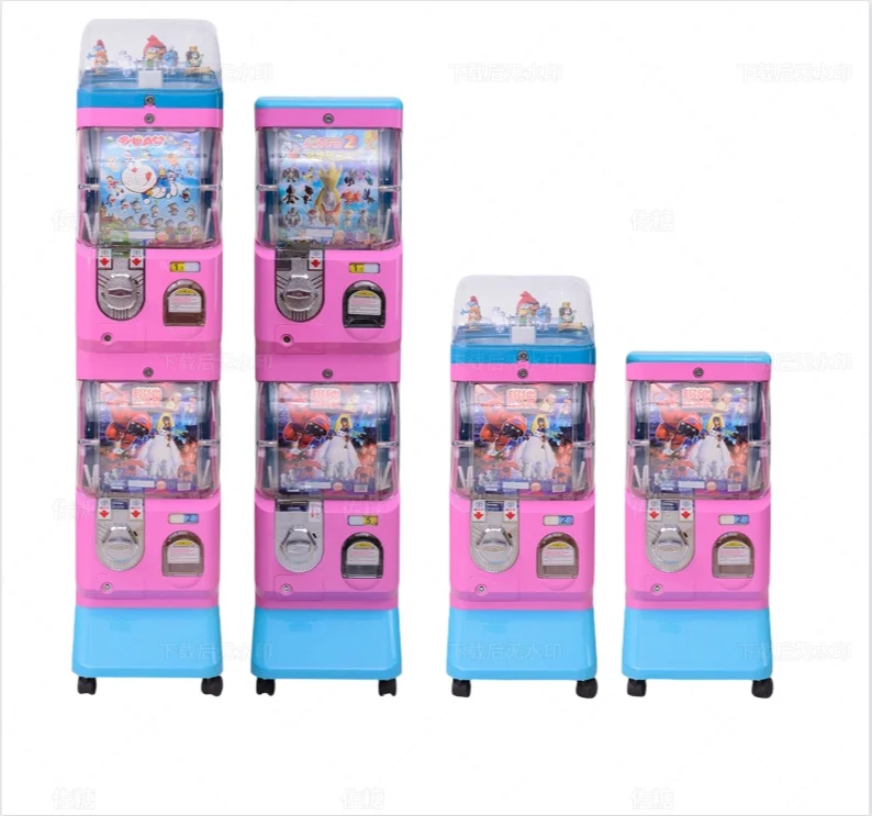 Hot Sale Coin Operated Egg Twister Toy Card Mini Capsule Gashapon Vending Machine Candy Gift Egg Twister Vending Machine