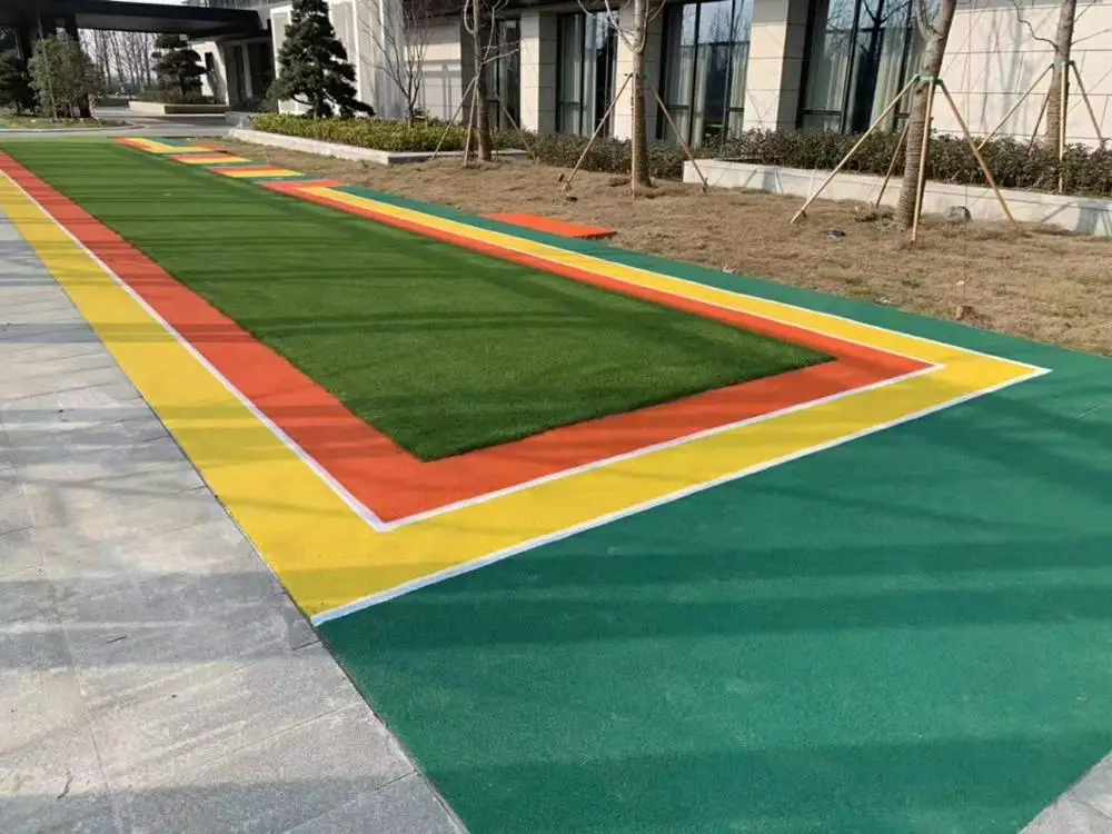 Price playground Flooring Running Track Recycled Rubber Granules