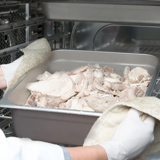 
2/3 Height 100mm Wholesale Dishes For Steel Buffet Set Restaurant Food Containers 