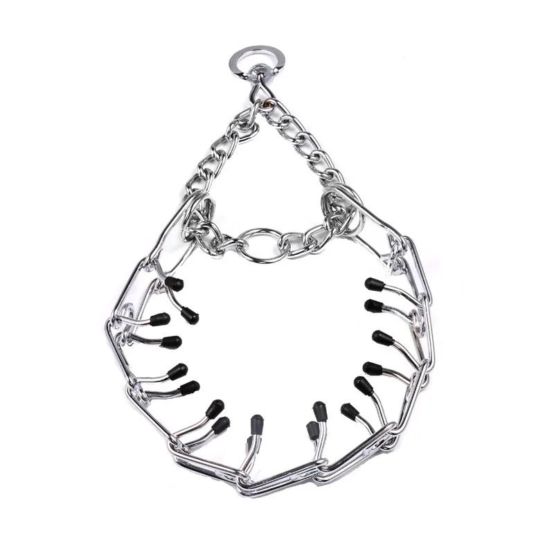 Принадлежности для домашних животных производитель зубец тренировочный ошейник с 3,5 мм хром зубцами