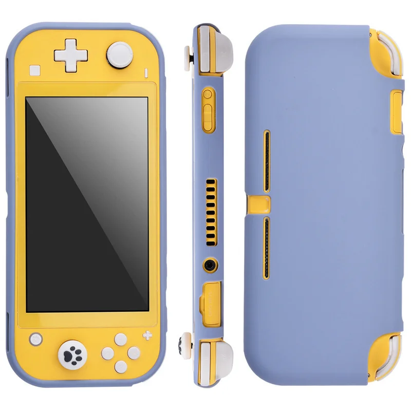 Мягкие защитные чехлы из ТПУ для консоли Nintendo Switch Lite, кожаный чехол, аксессуары для видеоигр Switch Lite