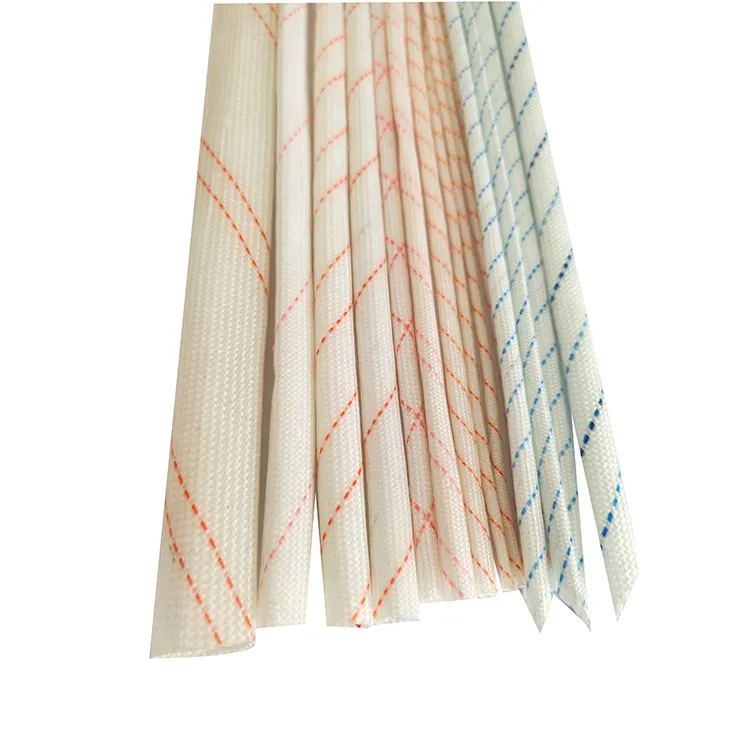 Electrical braided 2715 fiberglass electric insulation sleeving electrical insulation materials 2715 cable braided sleeve