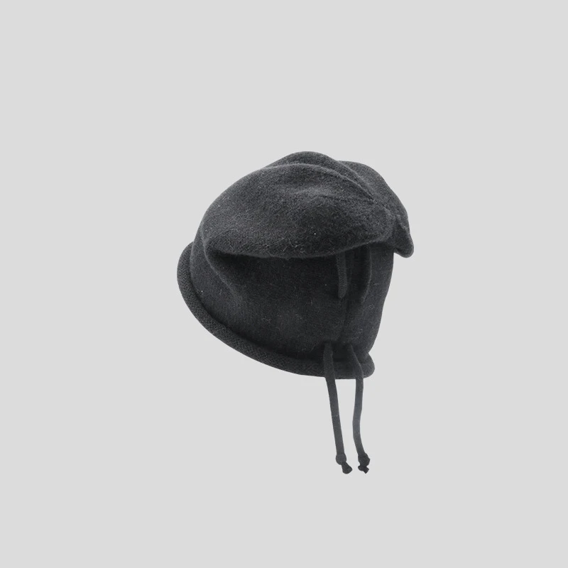 2024 Wholesale Fashion Classic Knit Slouchy Beanie Hats For Women Cashmere Ski Cap Knitted Wool Soft Warm Winter Hat
