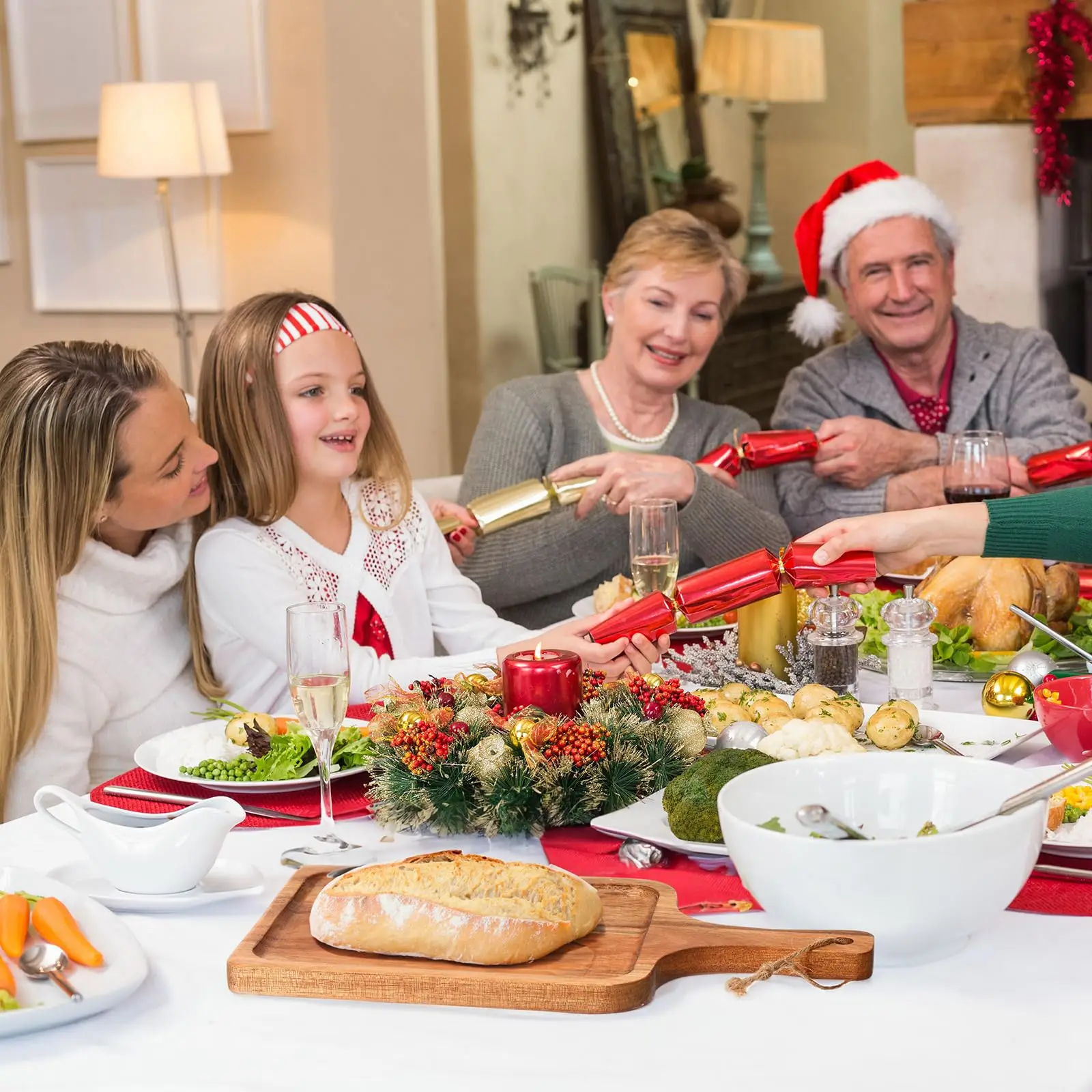 new style handles chopping steak cheese board custom logo wooden food cutting board acacia cutting board