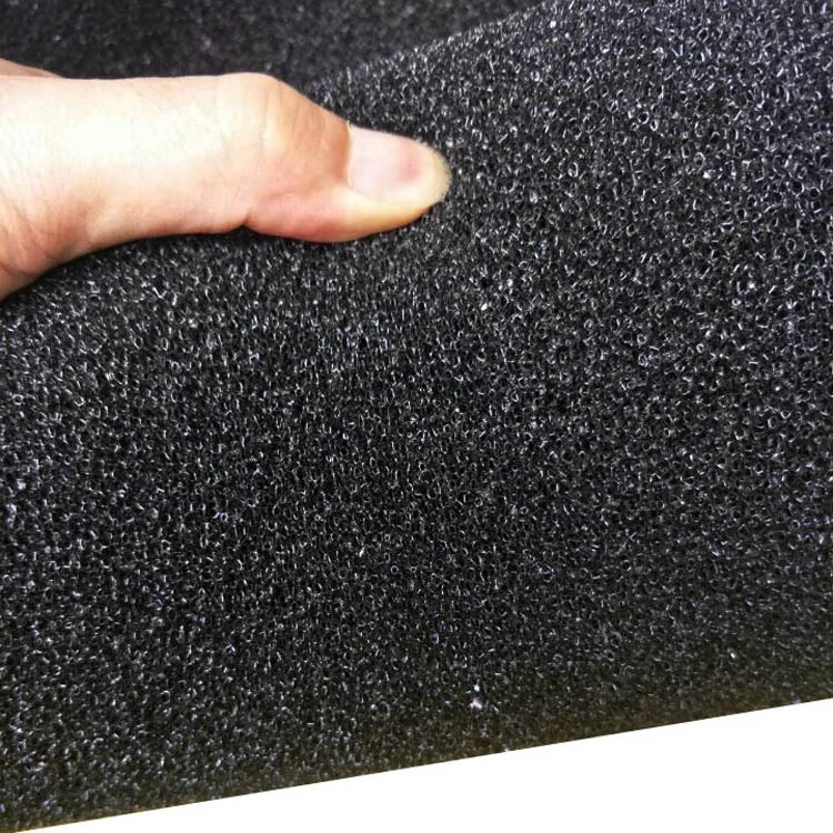 128x128x9mm Different Quality Activated Carbon Filter Sponge For 493 Solder Smoke Absorber ESD Fume Extractor