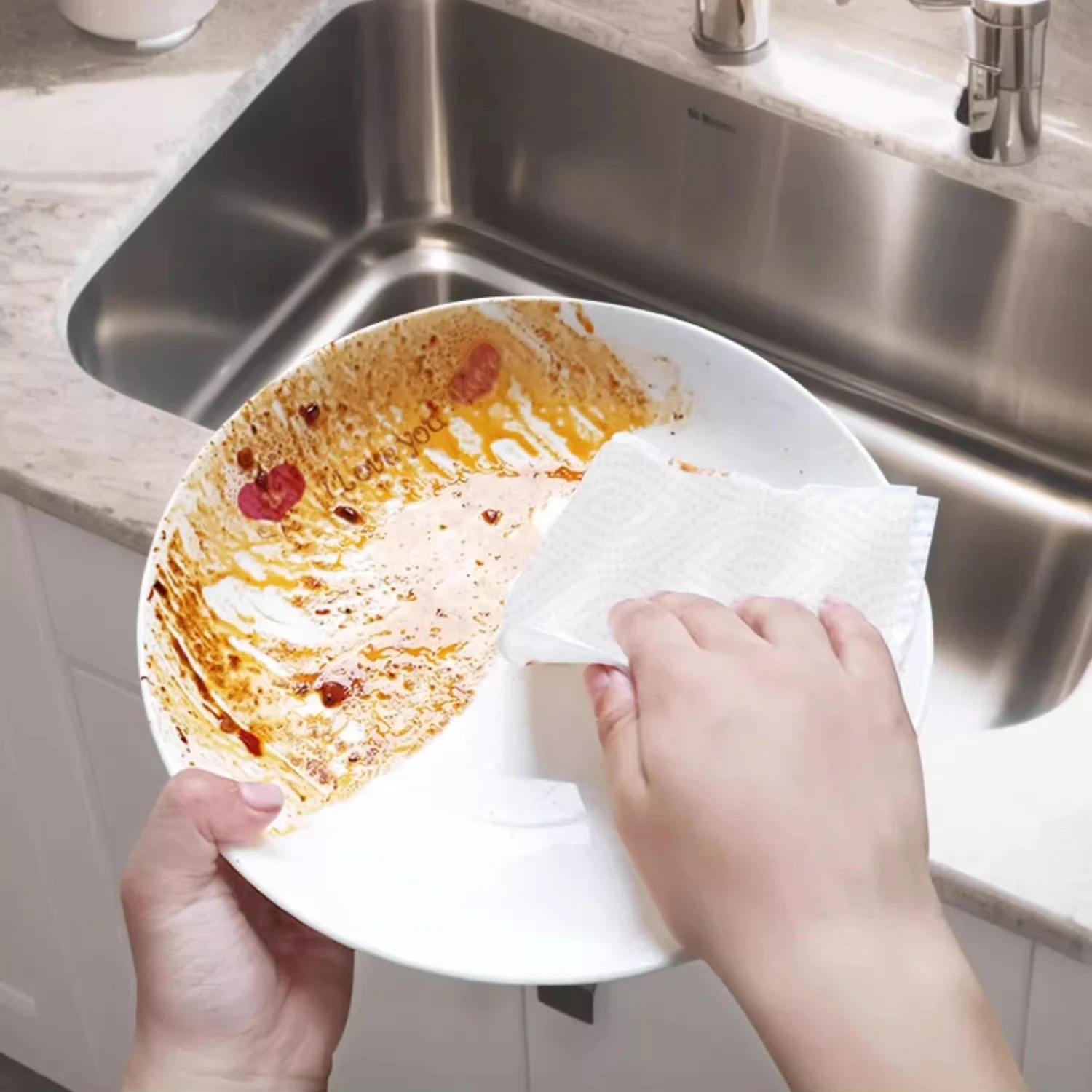 2 ply oil absorb 80 sheets Virgin wood pulp food grade tissue paper for restaurant kitchen tissue paper towel