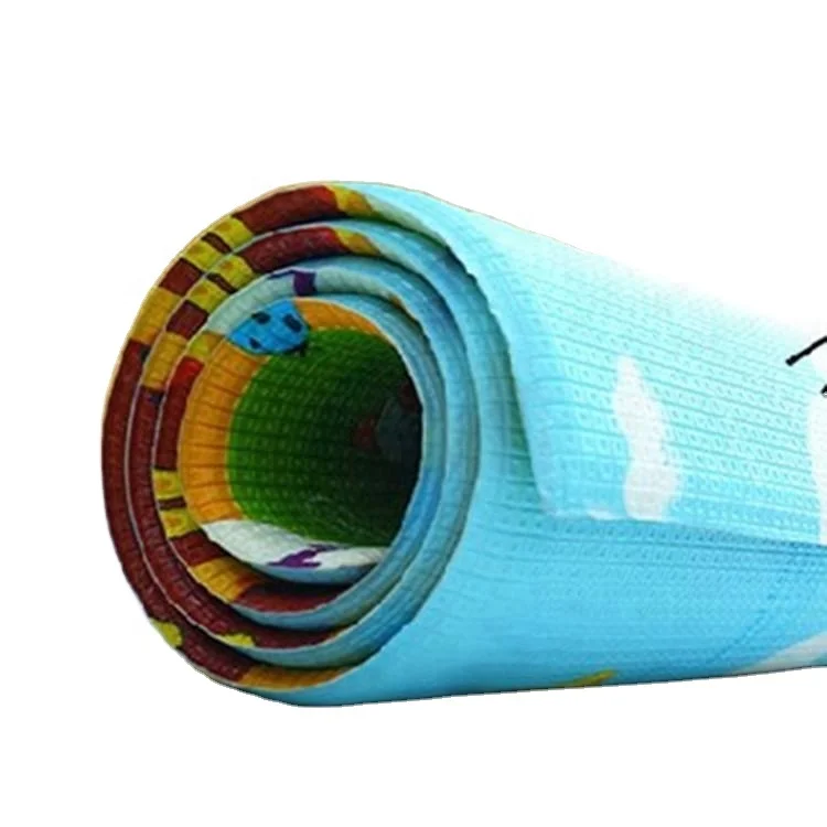 Amazon hot sell high quality rolling baby double sided mat