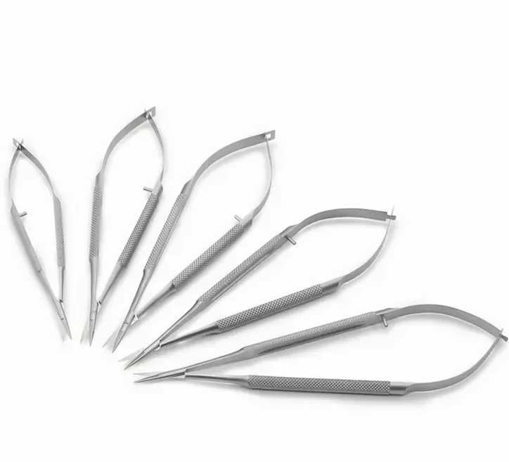 14cm Stainless Steel Conjunctival scissors castroviejo corneal scissors