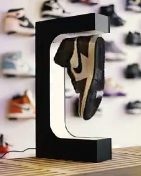 Levitate flotings american rotating platform custom levitating magnetic floating shoe display levitation