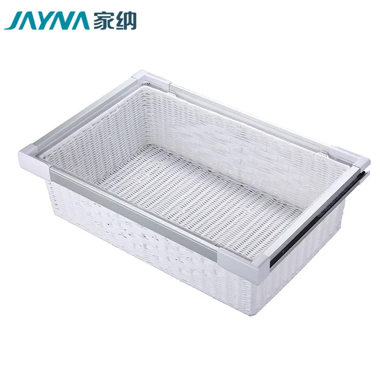 Furniture Fitting Pull Out Cabinet Drawer Organizer Sliding Storage Basket