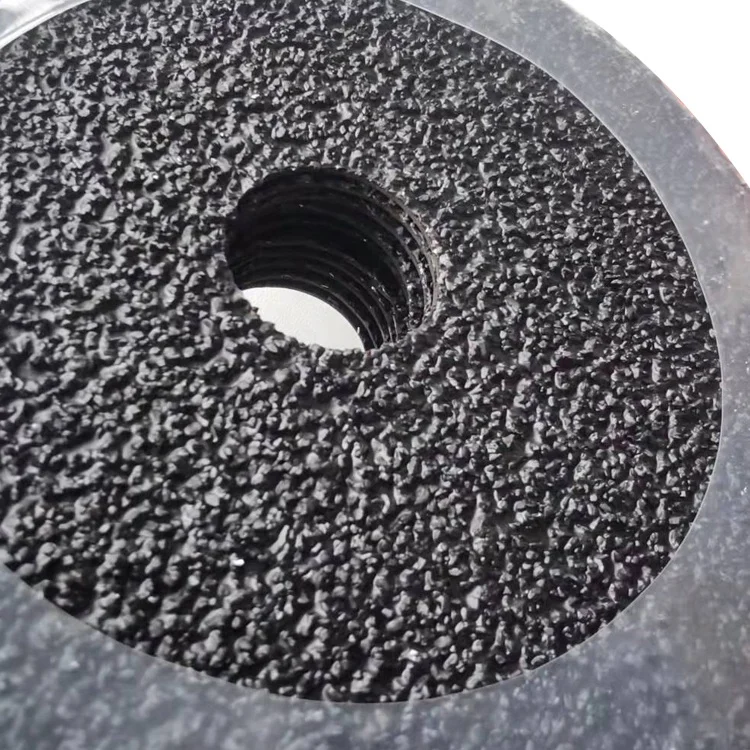 180mm 7inch  round hole fiber disc P36 aluminum oxide grain for metal and weld seam