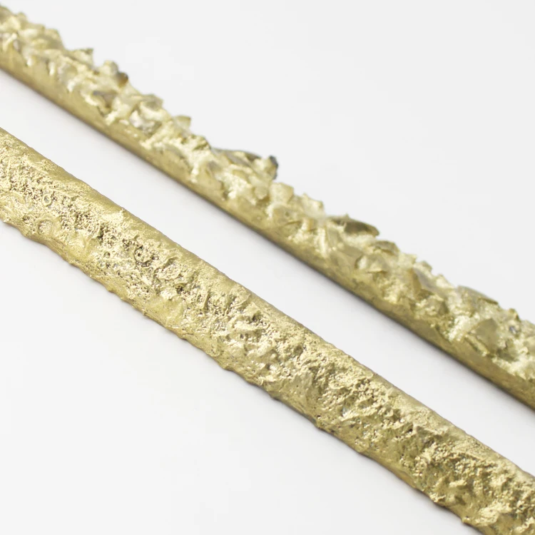 CuZnNi Brazing Yellow coated Tungsten Carbide Solder Composite Rod tungsten carbide copper rods welding