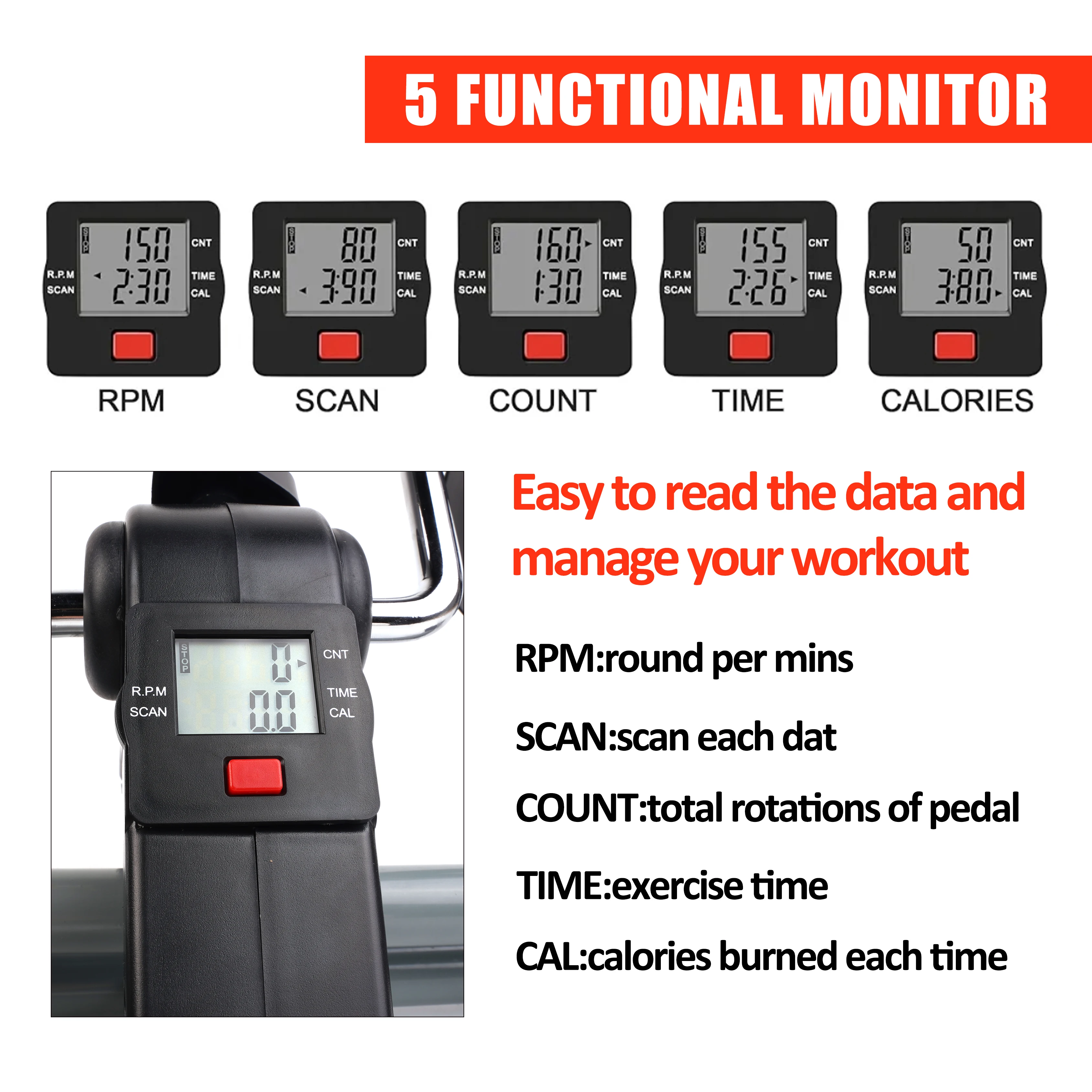 Foldable Bike  for Old People Mini Bike Exerciser with Screen Bike Manufacturer in China