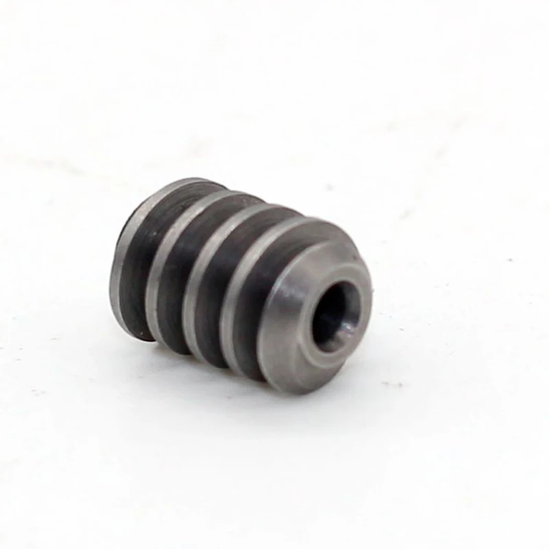factory supply CNC customized Standard Non-standard Single head spur iron worm gear for gearbox