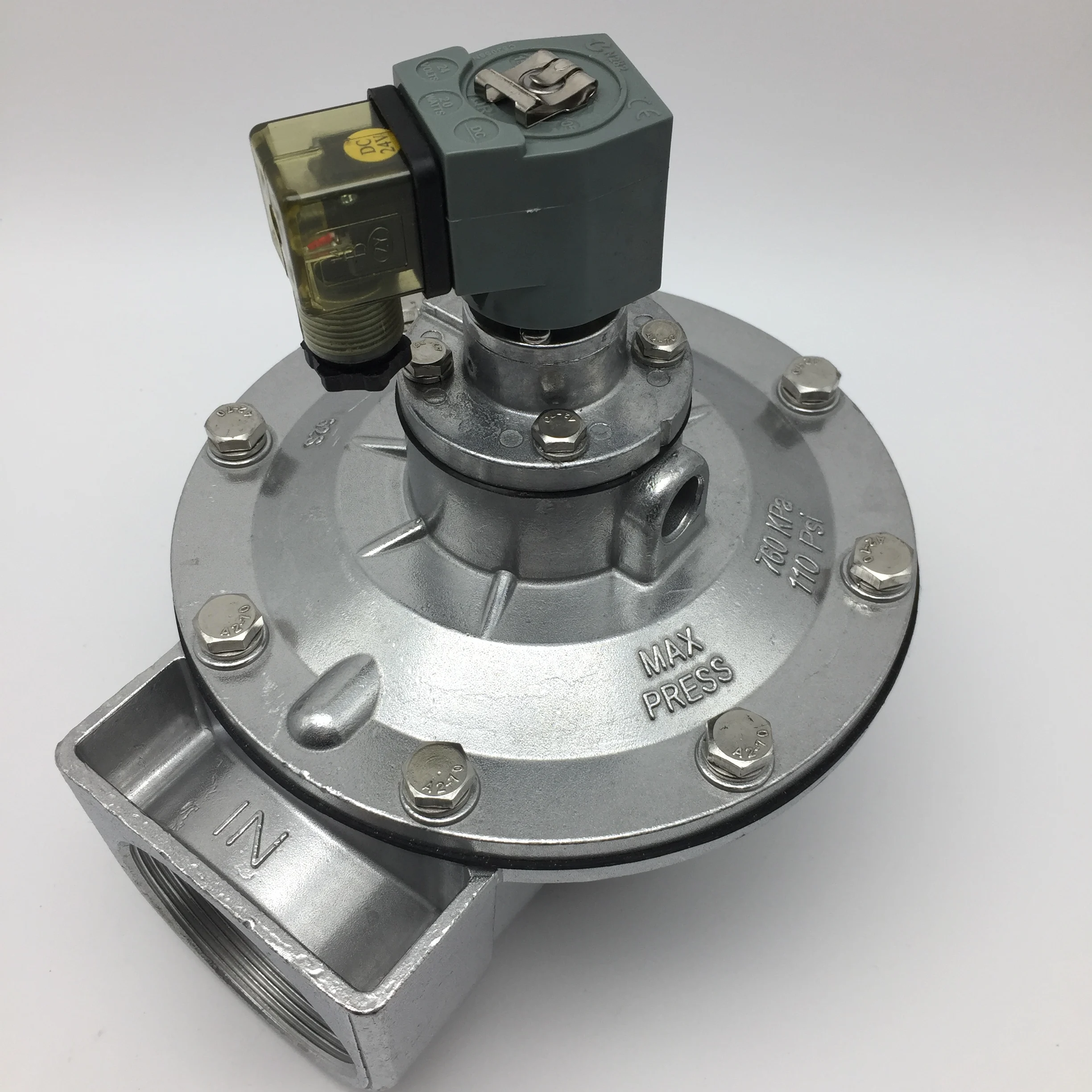 
Replacement of Goyen CA62T010 pneuamtic components injection right angle pulse valve 