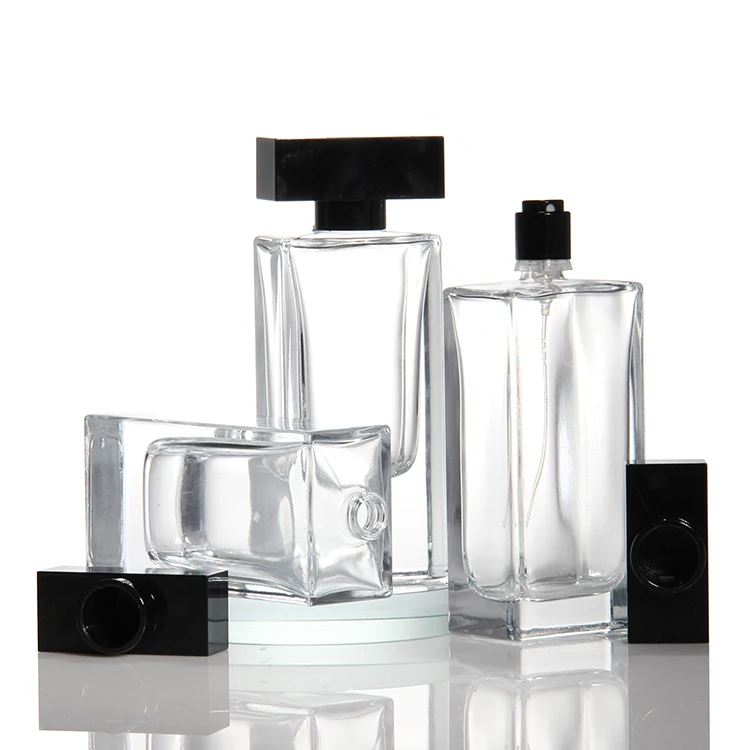 Factory price Packaging 30Ml 50Ml 100Ml Refillable Empty Perfume Glass Bottle With Box