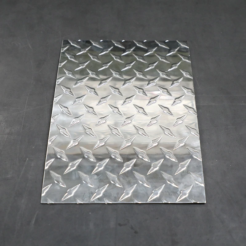 Factory wholesale checkered aluminium plate 5083 aluminium plate High Quality Embossed Aluminum Sheet