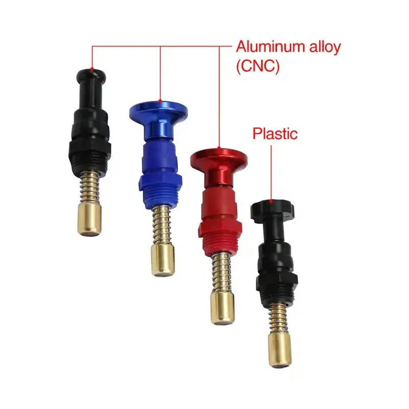 Motorcycle Carburetor Choke Lever Start Button Starter Plunger Valve Carburetor Choke Set For PW.K PE24 26 28 30MM