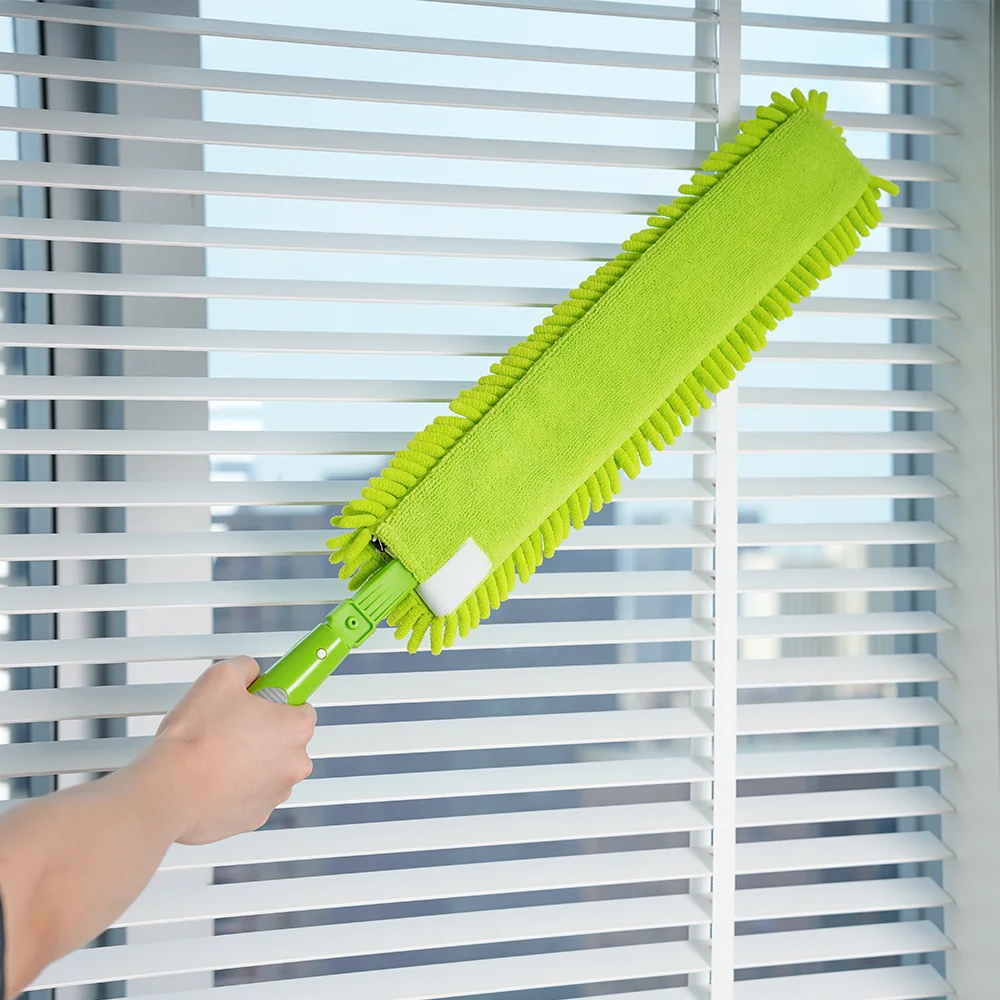 Hot Selling Flexible Washable Microfiber Chenille Ceiling Fan Cleaning Duster household cleaning tools & accessories