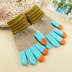 Factory directly Best china Winter Mittens Warm Factory Price Wholesale Low MOQ lady knit winter gloves