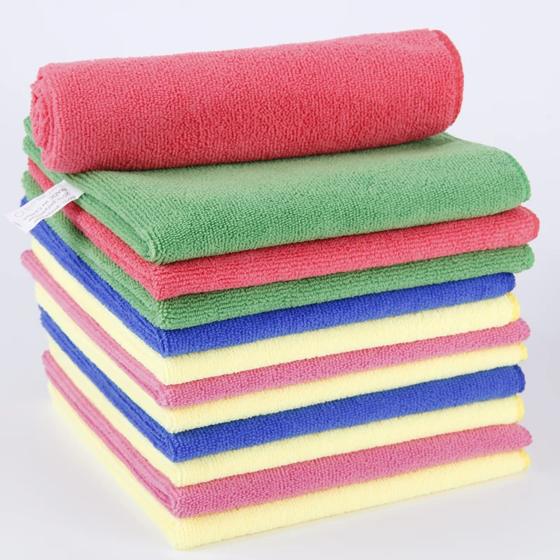 China manufacturer high absorbent super cleaning micro fiber floor rags