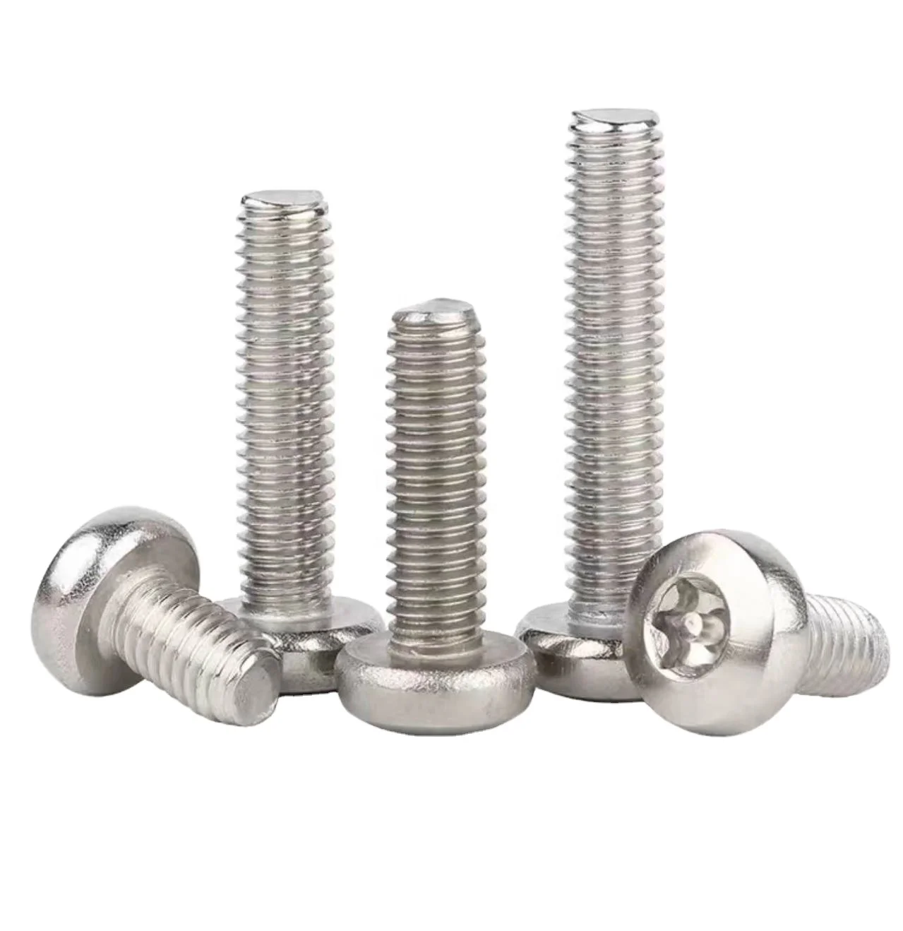 304 stainless steel pan head/round head inner Torx anti-theft screw bolt small screw M2M3M4M5m6