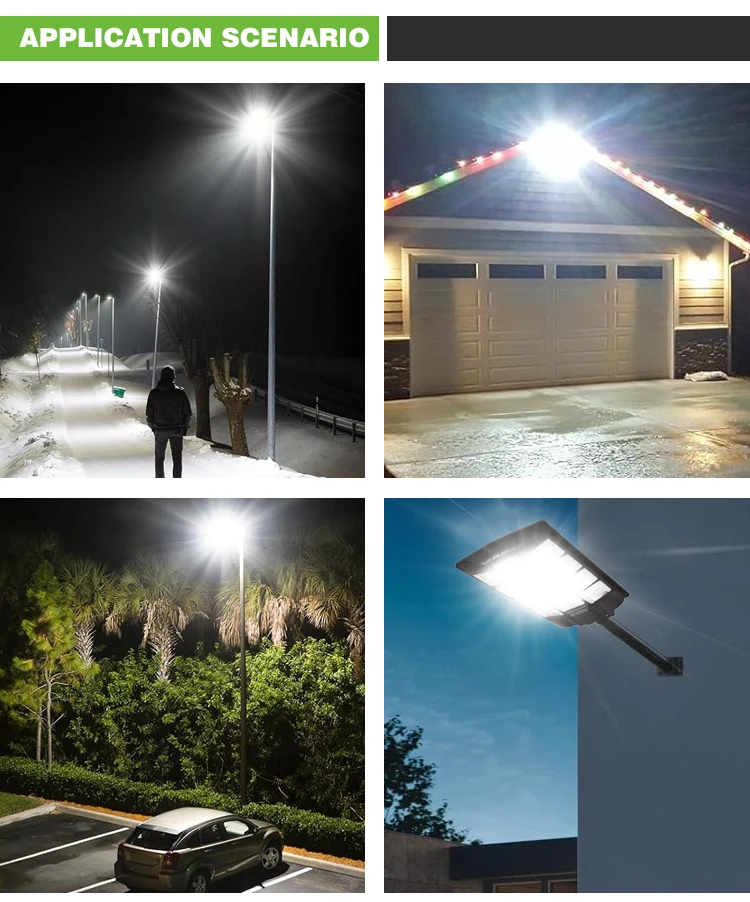 solar street light integrated curved street light smart outdoor home courtyard new rural villa wall mounted solar light