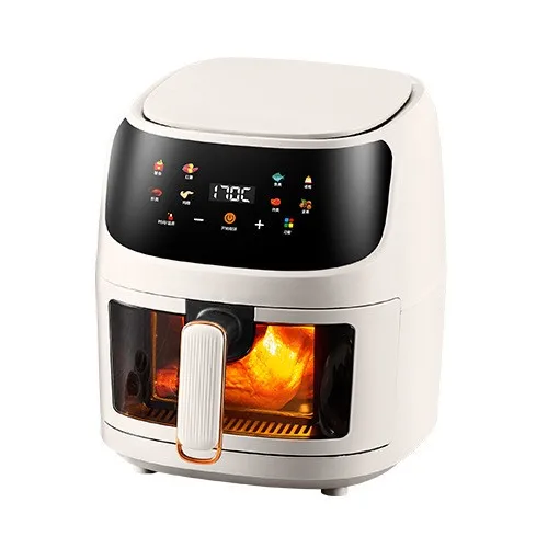 Viewing Window Nonstick Basket sliver crest  8L Air Cooker Fryer Kitchen Appliances Hot sliver crest Air Fryer
