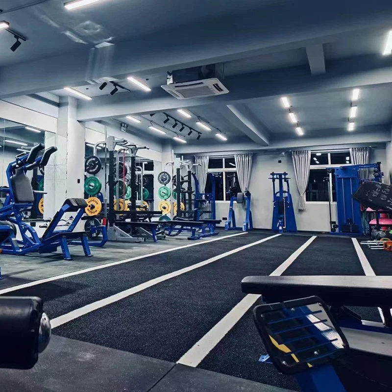 Gym Flooring Turf Pull Sled Turf Meter Marked Gym Artificial Grass