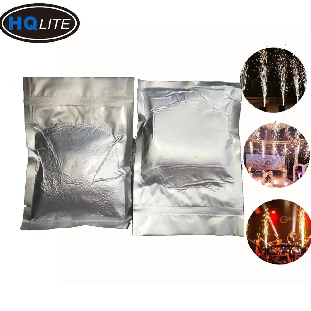 Дешевая цена Заводская распродажа холодный фонтан фейерверк искра порошок композитные искры гранулы 200 г