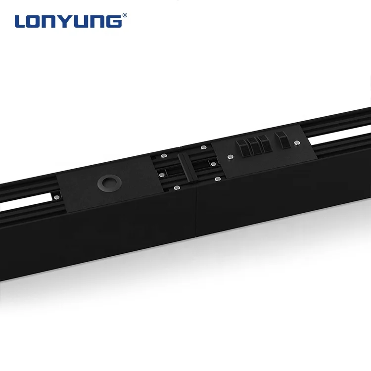 High quality 4ft 8ft decorative aluminum profile linkable pendant led linear light system lighting shop light fixture