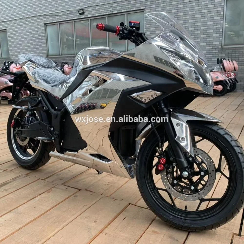 Electroplating Style 5000w Cheap Racing Electric Motorcycles