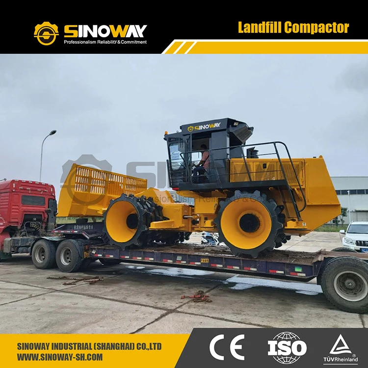 New Condition Trash Compactor 26 ton Refuse compactor for Waste and