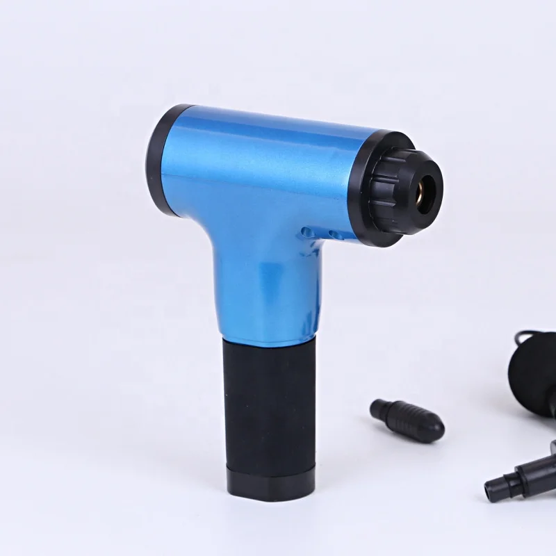 Best Cordless Handle Sports Electric Booster Impulse Percussion Power Deep Tissue Vibration Body Hand Mini Muscle Massage Gun 1