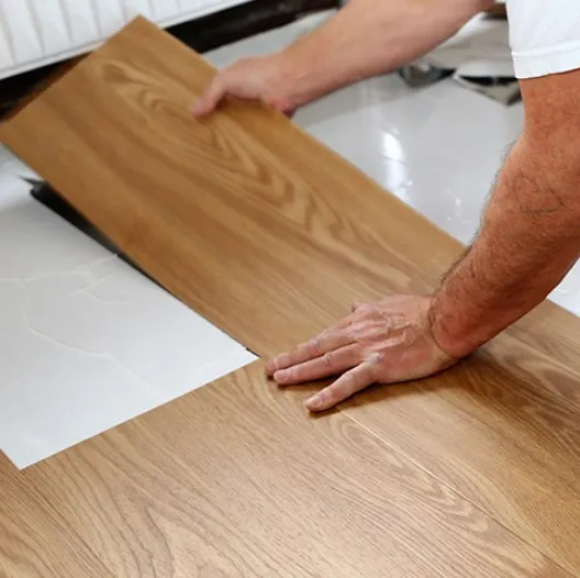 Piso De Vinil Waterproof Dryback PVC Herringbone LVT Self Adhesive Vinyl Tiles/ Glue Down Flooring