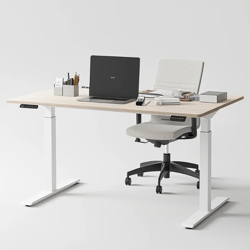 Modern furniture wholesale Dual motor double section tabletop  up to 180*80 cm standing height adjustable desk
