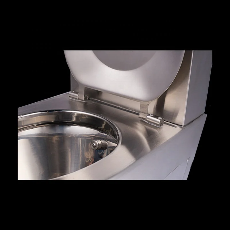 Kuge heavy duty grade metal floor mount toilet public amenities train stainless steel wc toilet bowl
