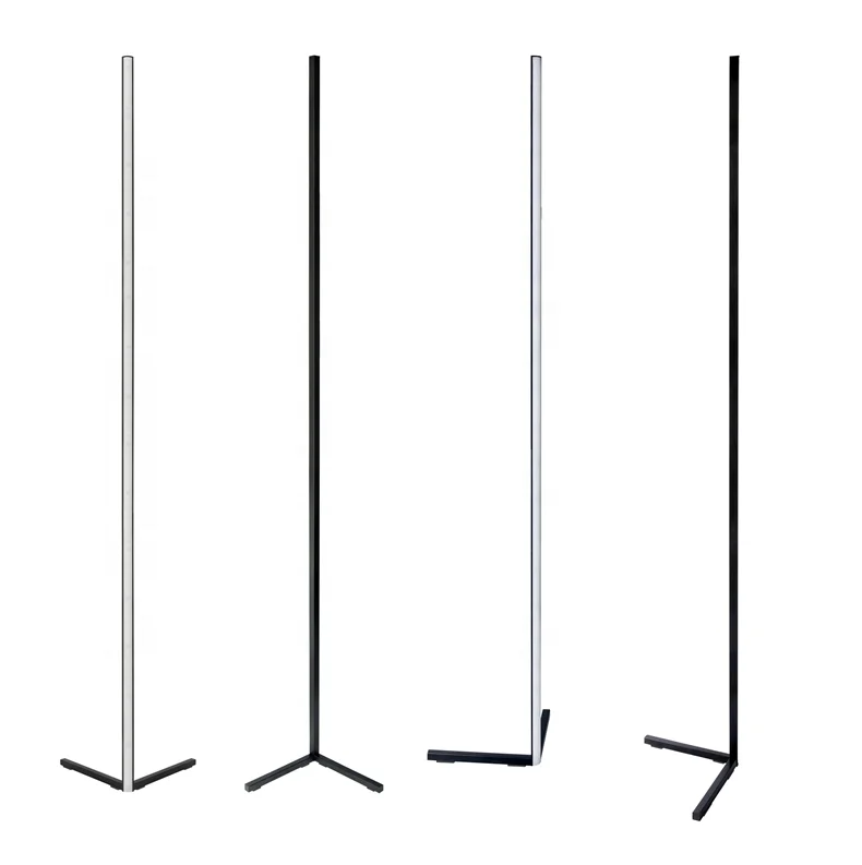 led 20W high quality Metal standing light APP control RGB rainbow modern led light decor Corner floor lamp