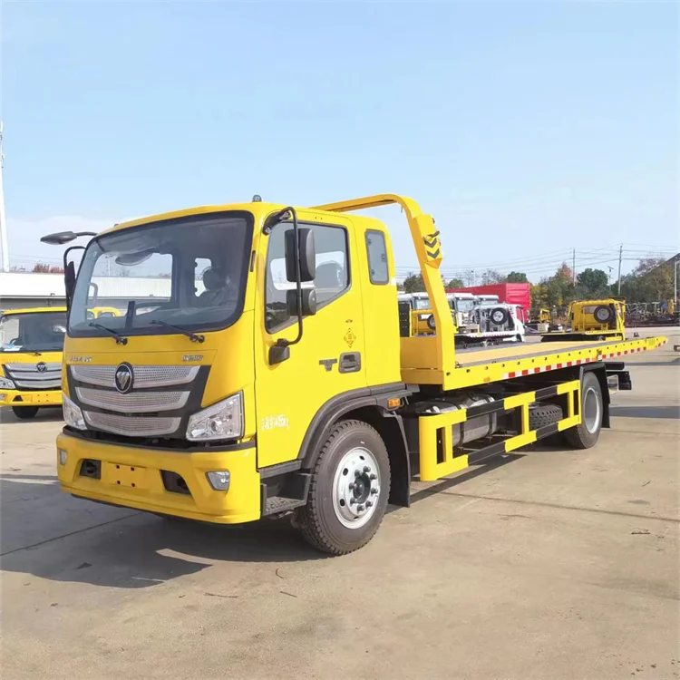 Powerful  Foton  Aumark 6 ton wrecker tow truck flat bed tow trucks &wreckers towing vehicle breakdown truck   recovery vehicle