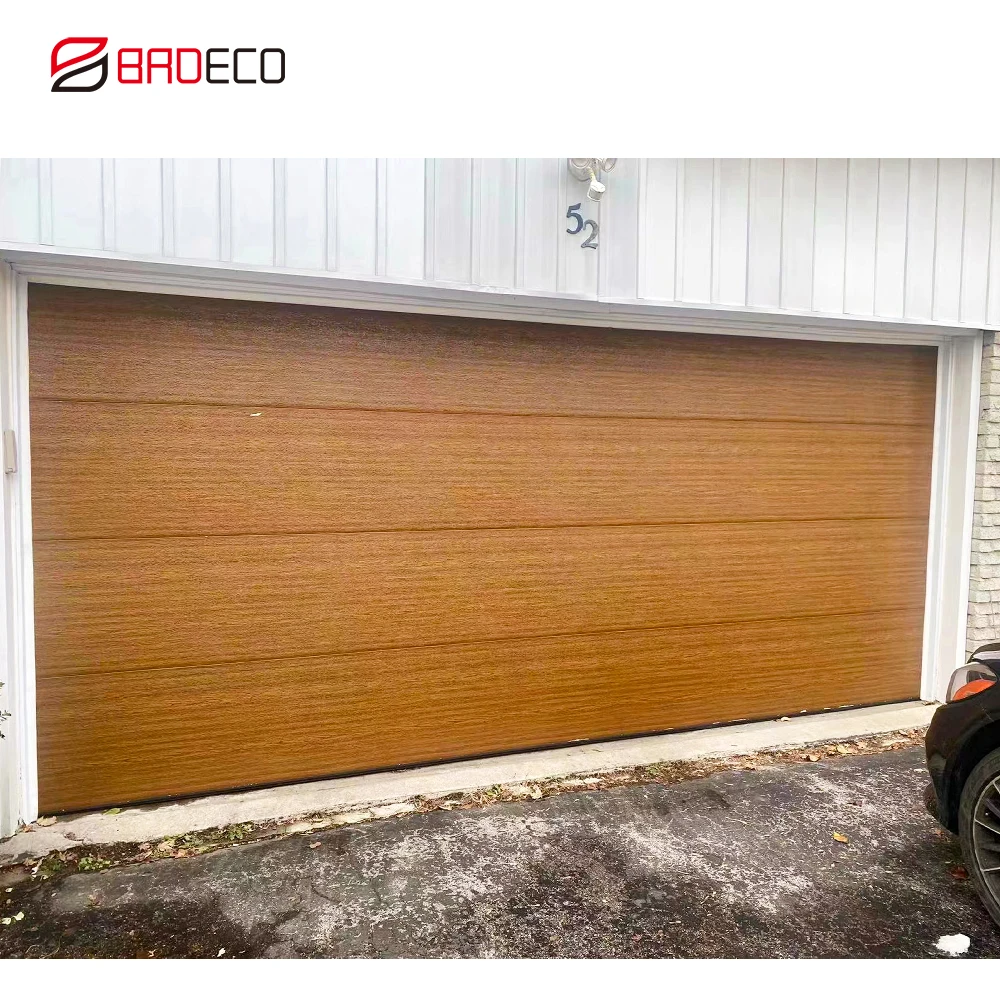 Chinese Manufacturer Of 20 Years Focus Electric Garage Door Wood Garage Door 12 x 7