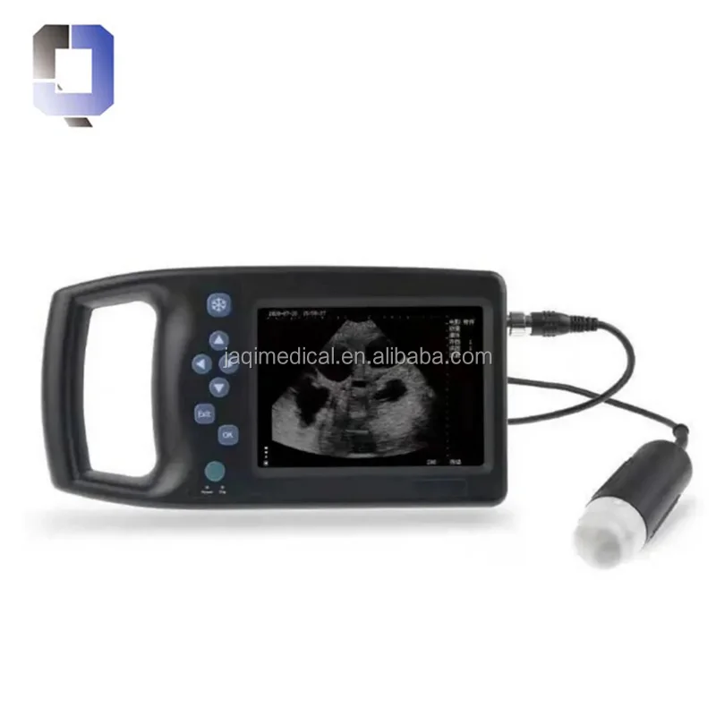 JQ-M6 Vet Doppler Ultrasound Portable Color Ultrasound Scanners Mechanical Sector Scan Ultrasonic Diagnostic Instrument