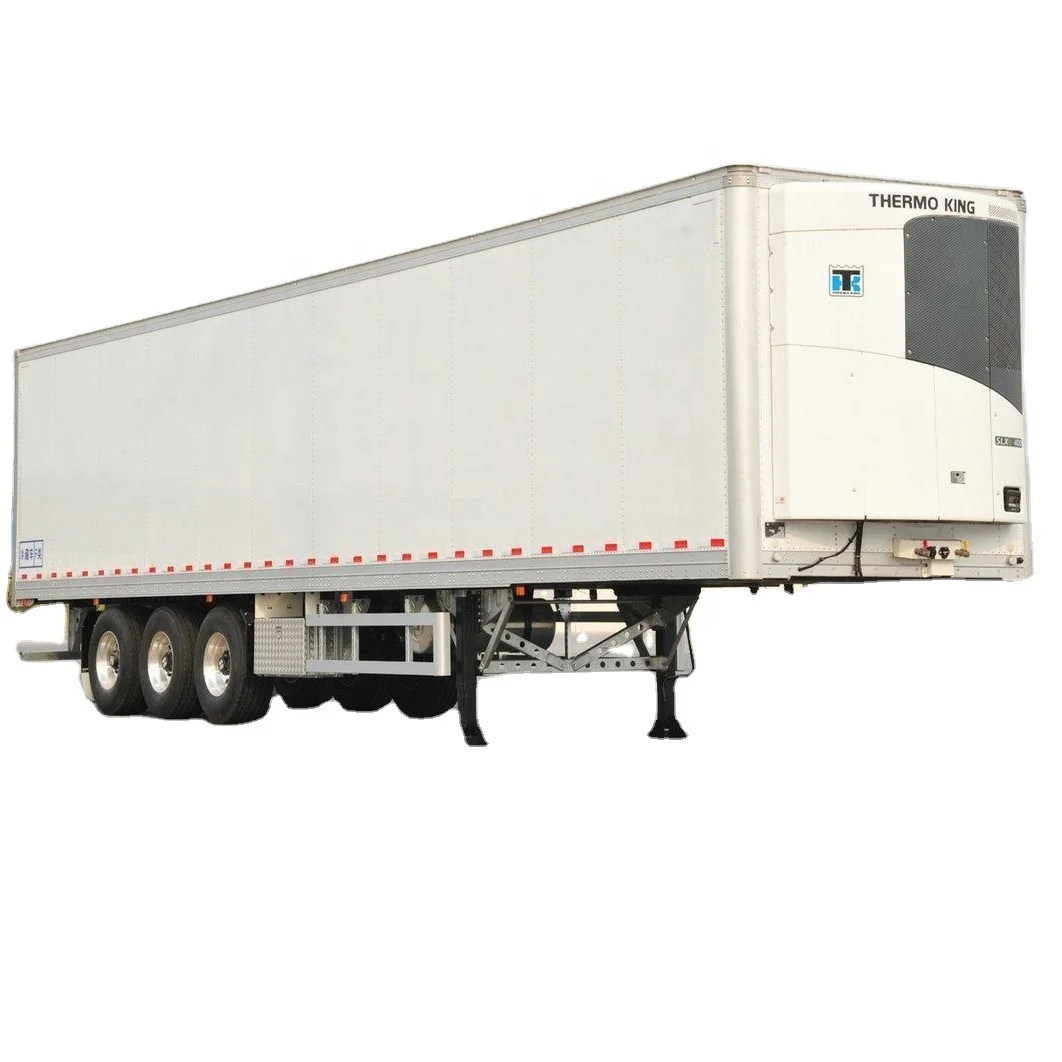 China Brand New 3 Axle Refrigerated Semi Trailer For Sale 2023