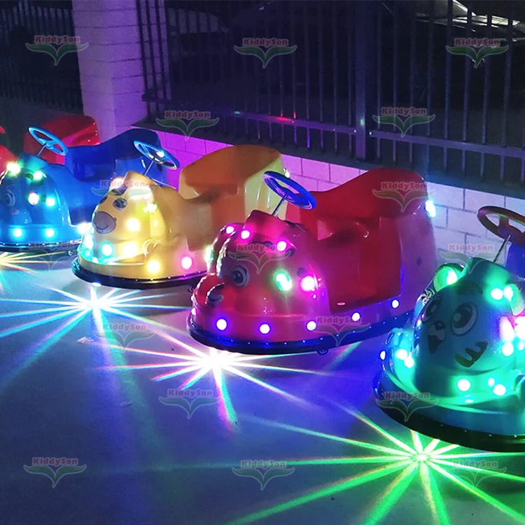 Amusement Park Battery Ground Grids Electric Dodgem Bumper Car With Floor