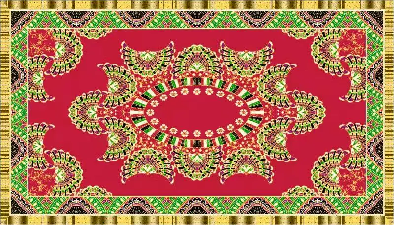 Горячая Распродажа! Плоские принты 30s challis 90 gsm 45s поплин вискоза ткань для рынка Марокко