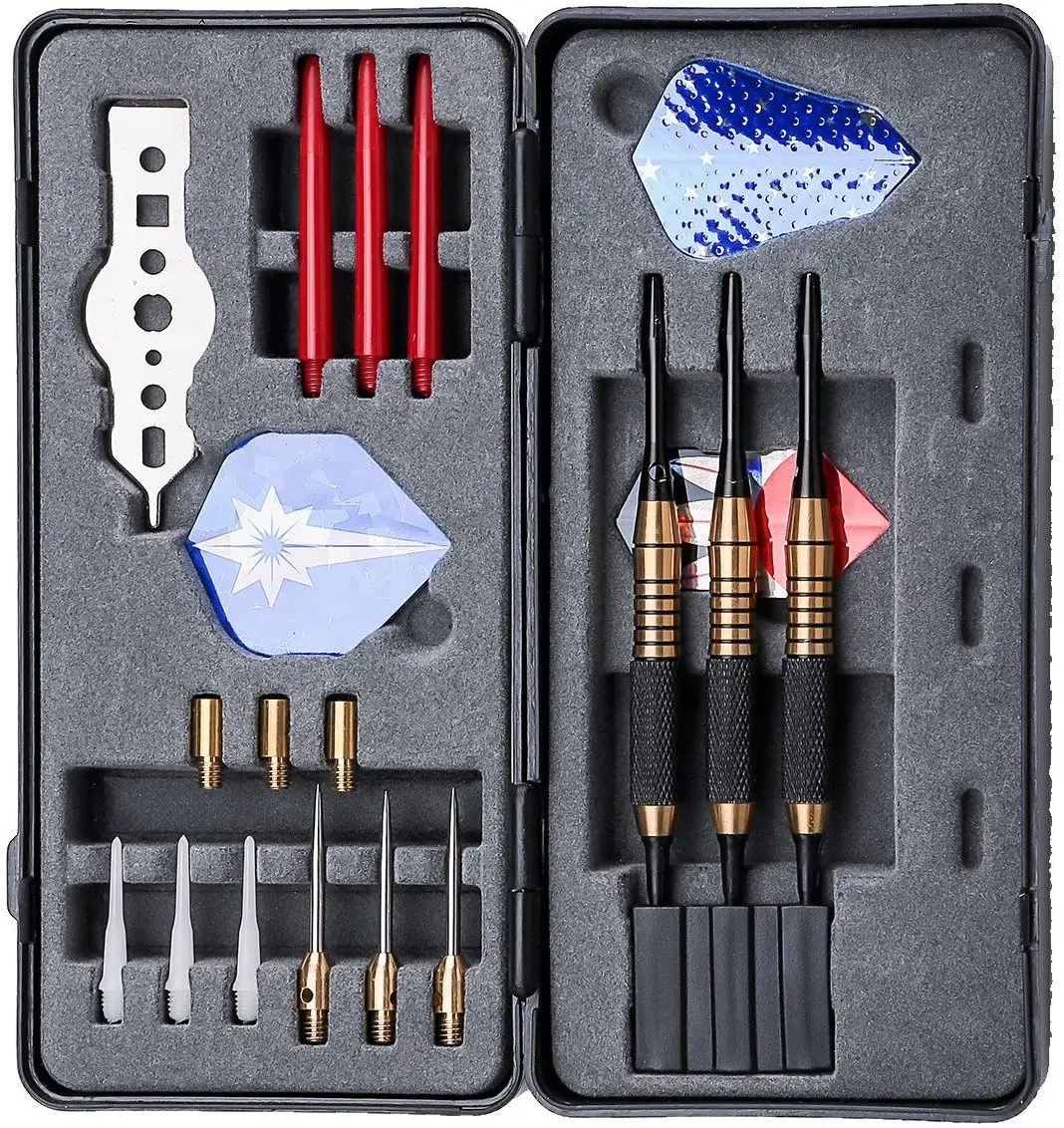 Пользовательские дротики, стальной наконечник, железный, нержавеющая сталь, вольфрам, набор дротиков Amazon