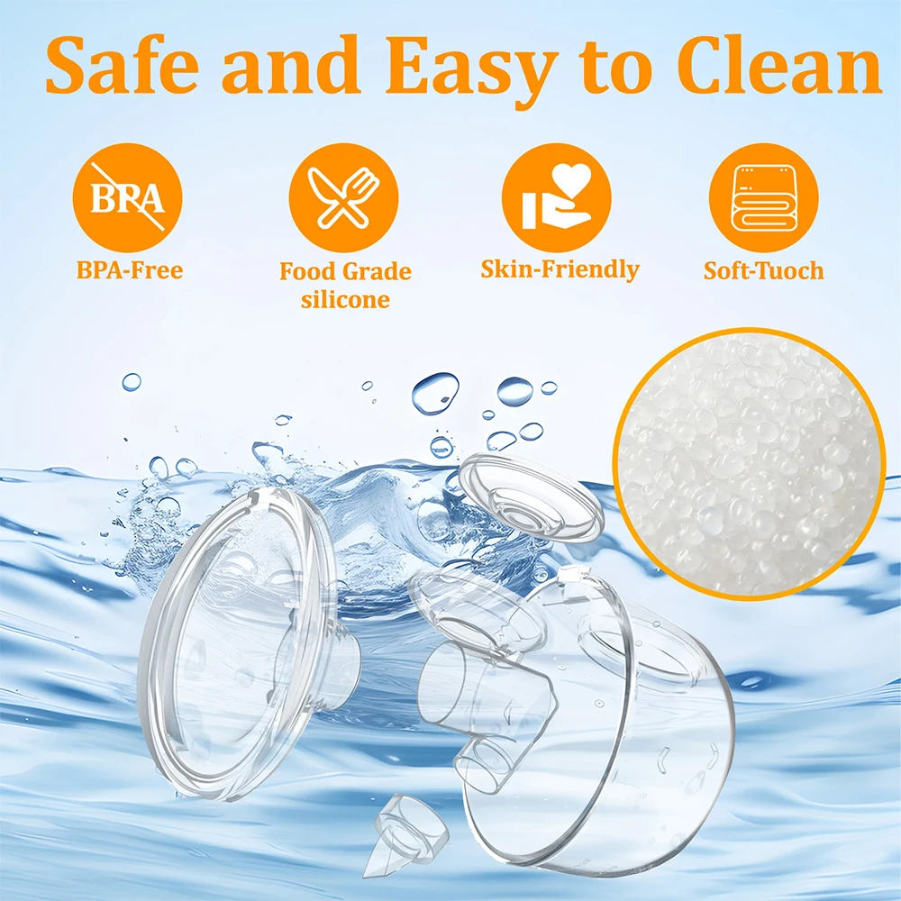 Cylinder for Wearable Breast Pump Accessories Silicone