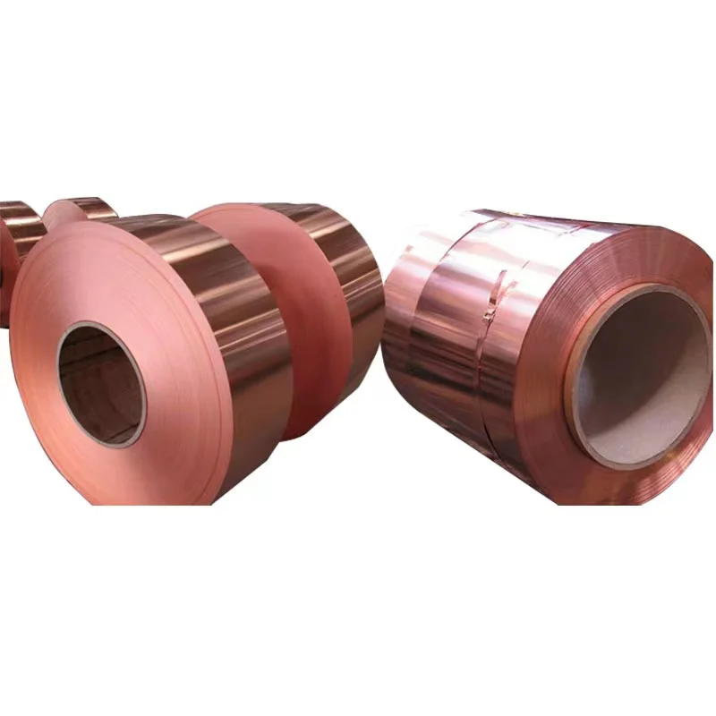 Катушка из красной меди 0 01 мм-1 мм толщина ASTM C22000 C2200 C17200 C17300 H62 H65 катушка бериллиевой