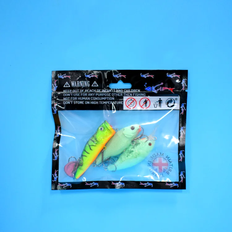 Custom 100% Recyclable Blister Biodegradable Pva Fishing Lure Bait Packaging