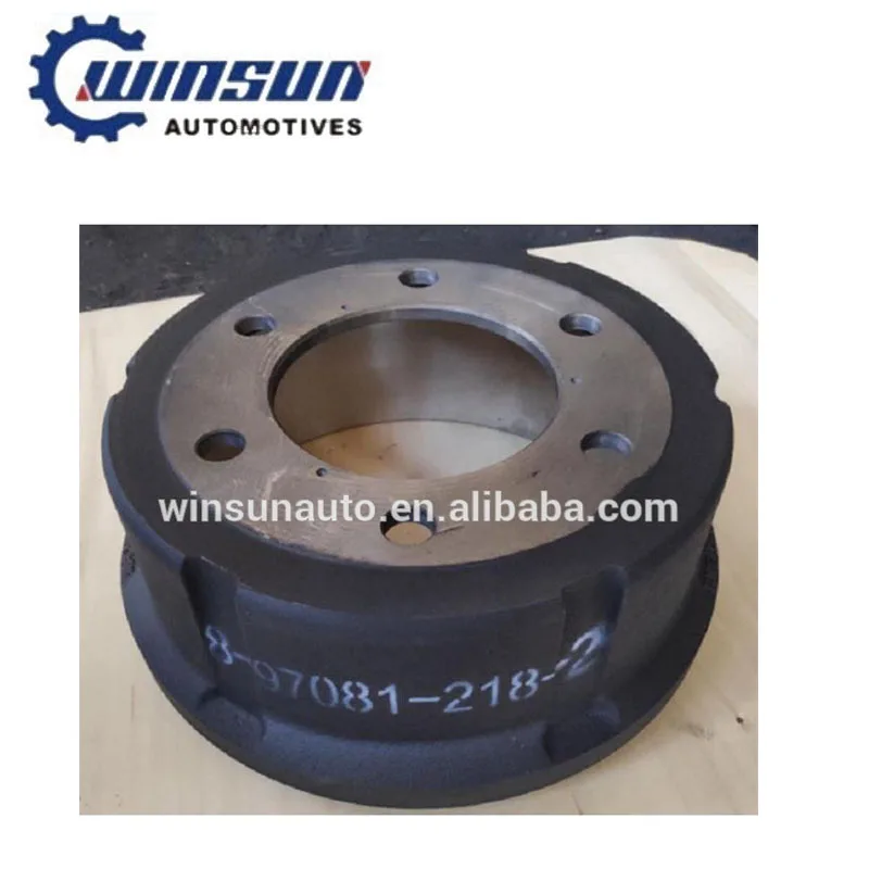 Сверхмощный тормозной барабан 8-97081-218-2 для ISUZU