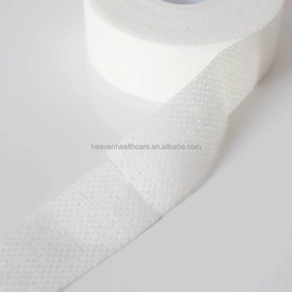 Медицинская Нетканая клейкая Хирургическая лента Spunlace ткань самоклеящаяся медицинская